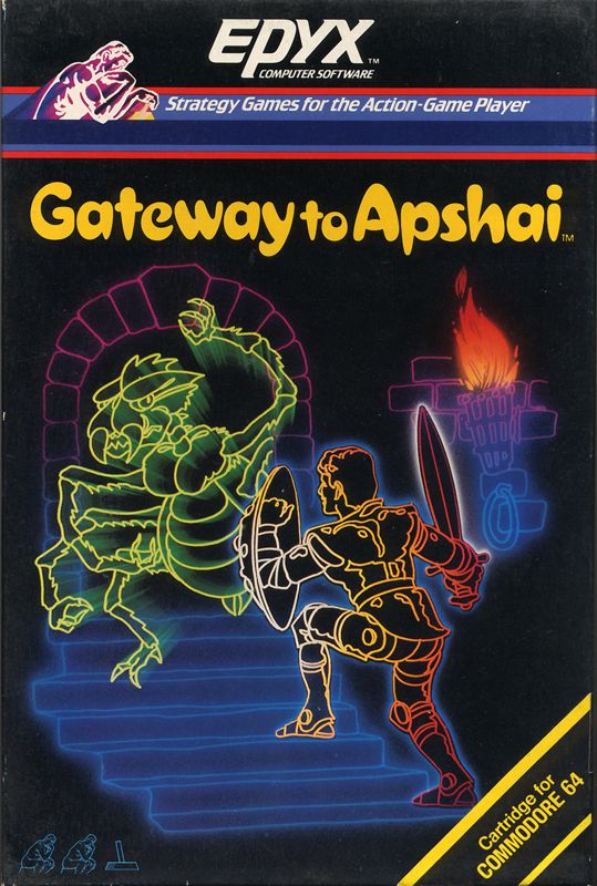 Gateway to Apshai box art for Commodore 64